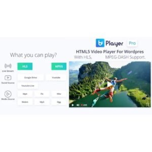bzplayer Pro - Live Streaming Player WordPress Plugin